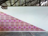 Enfolding-Unfolding, Digitally Printed wallpaper on Walltex Film,625 x 270cm,2017 photo Simon Strong